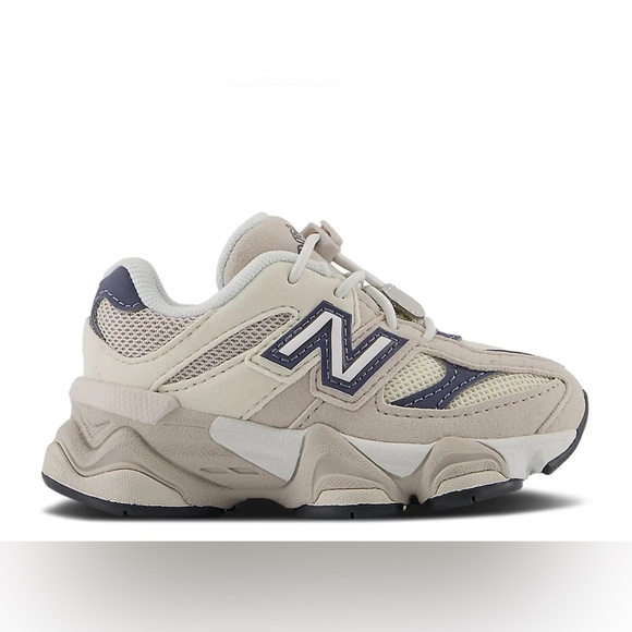 9060 toddler new balance tan with grayish blue trim - Picture 1 of 7